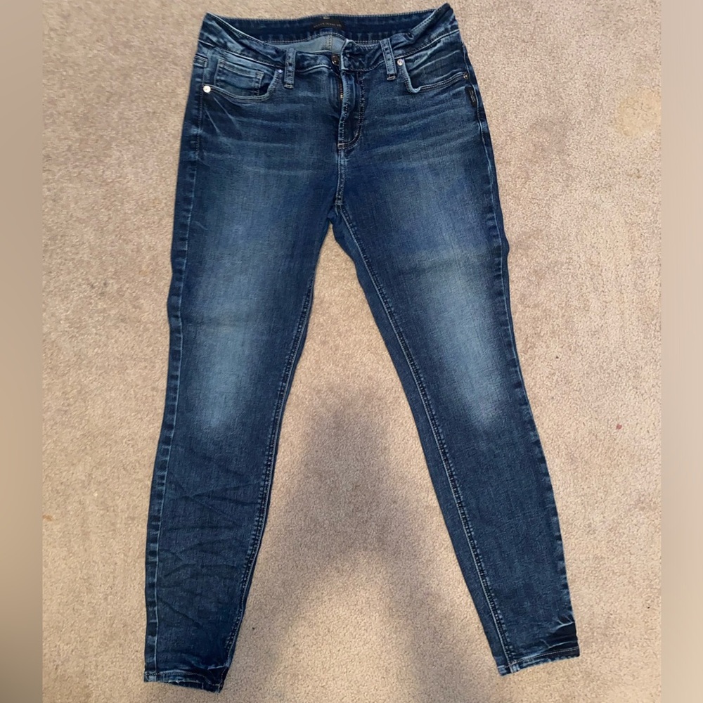 Silver jeans!
